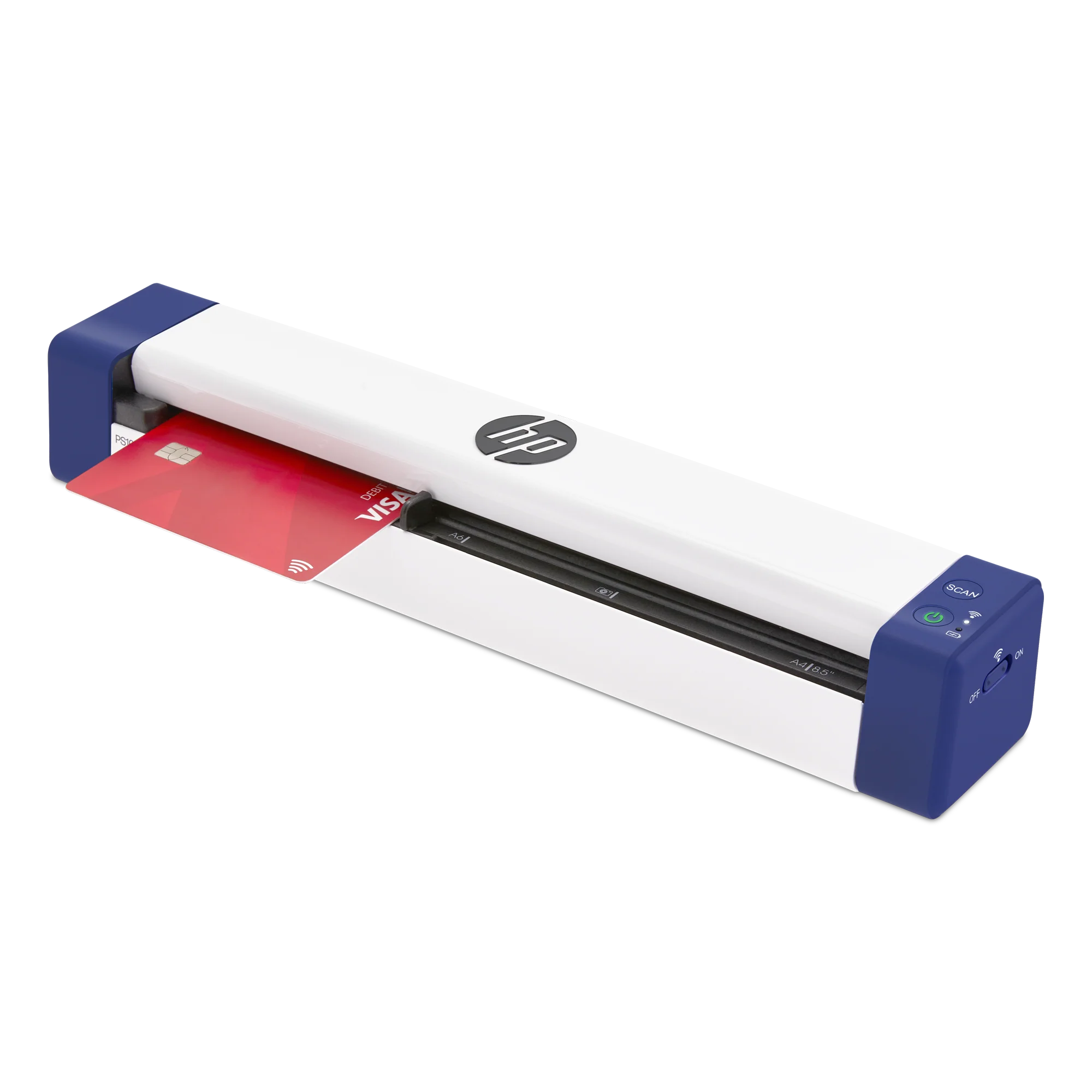 HP PS100W Wireless Mobile Document Scanner for Single-Sided Scanning - Image 4