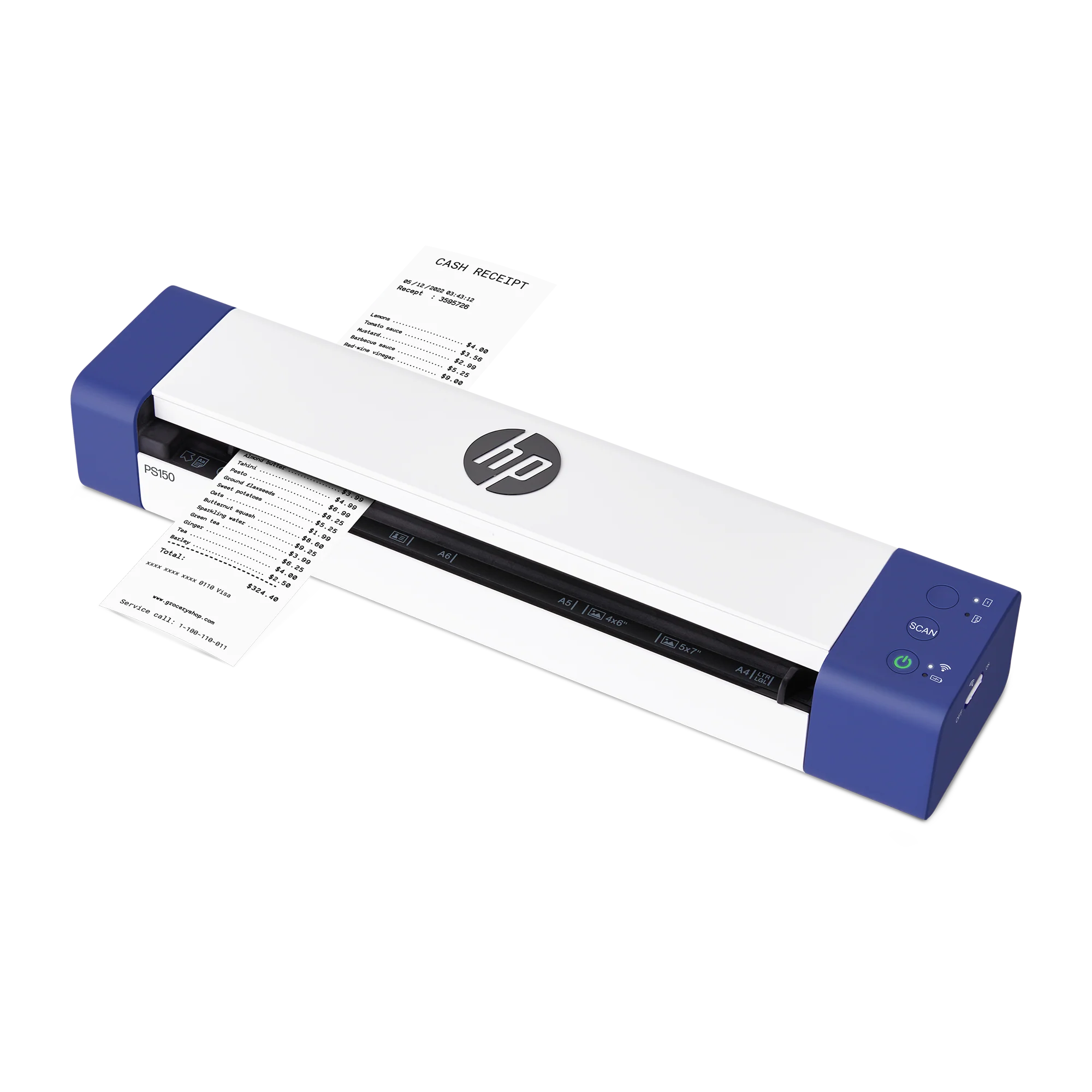 HP PS150: HP Wireless Portable Document Scanner for Double-Sided Scanning - Image 4