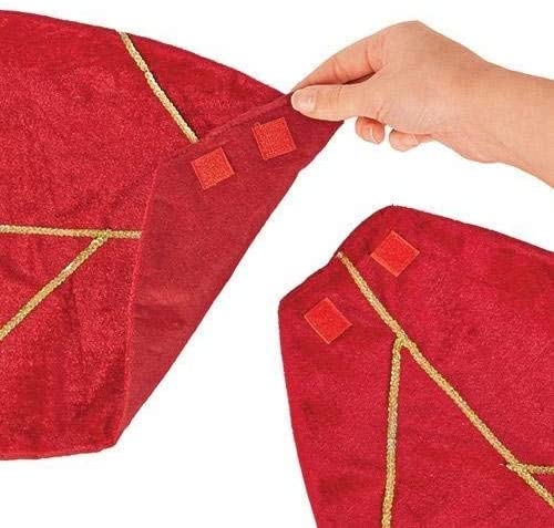 Poinsettia Christmas Tree Skirt Gold by Christmas Tree - Image 3