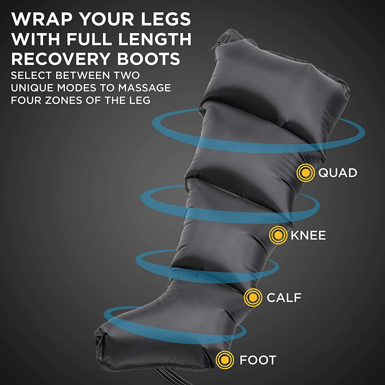 Leg Massager, Foot & Calf Boots for Circulation, Pain Relief & Relaxation - Image 6