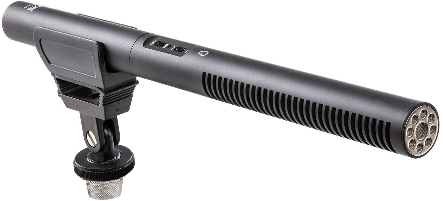 Shotgun Microphone with Shock Mount and Wind Screen - Image 8