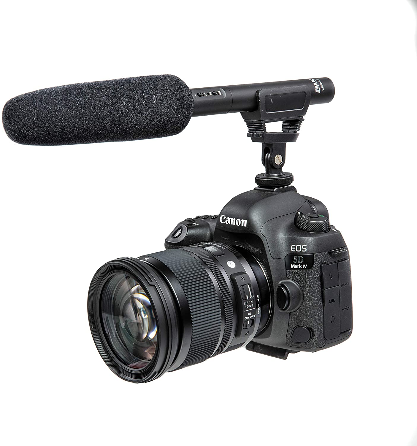 Shotgun Microphone with Shock Mount and Wind Screen - Image 9