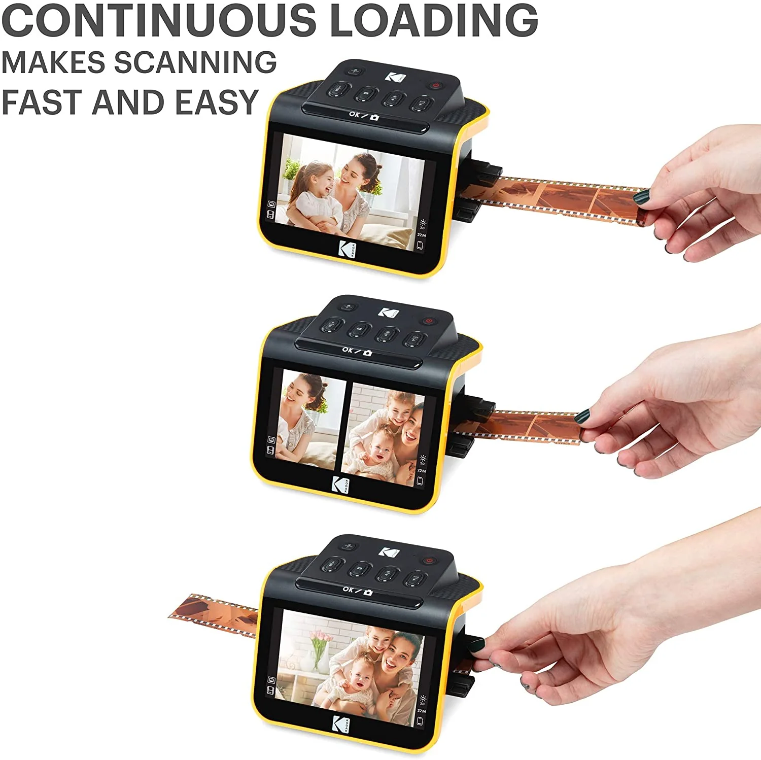 Kodak Slide and Scan Digital Film and Slide Scanner, with Large 5” LCD Screen - Image 7