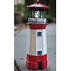 Solar Lighthouse with Rotating Lamp 11" - Image 3