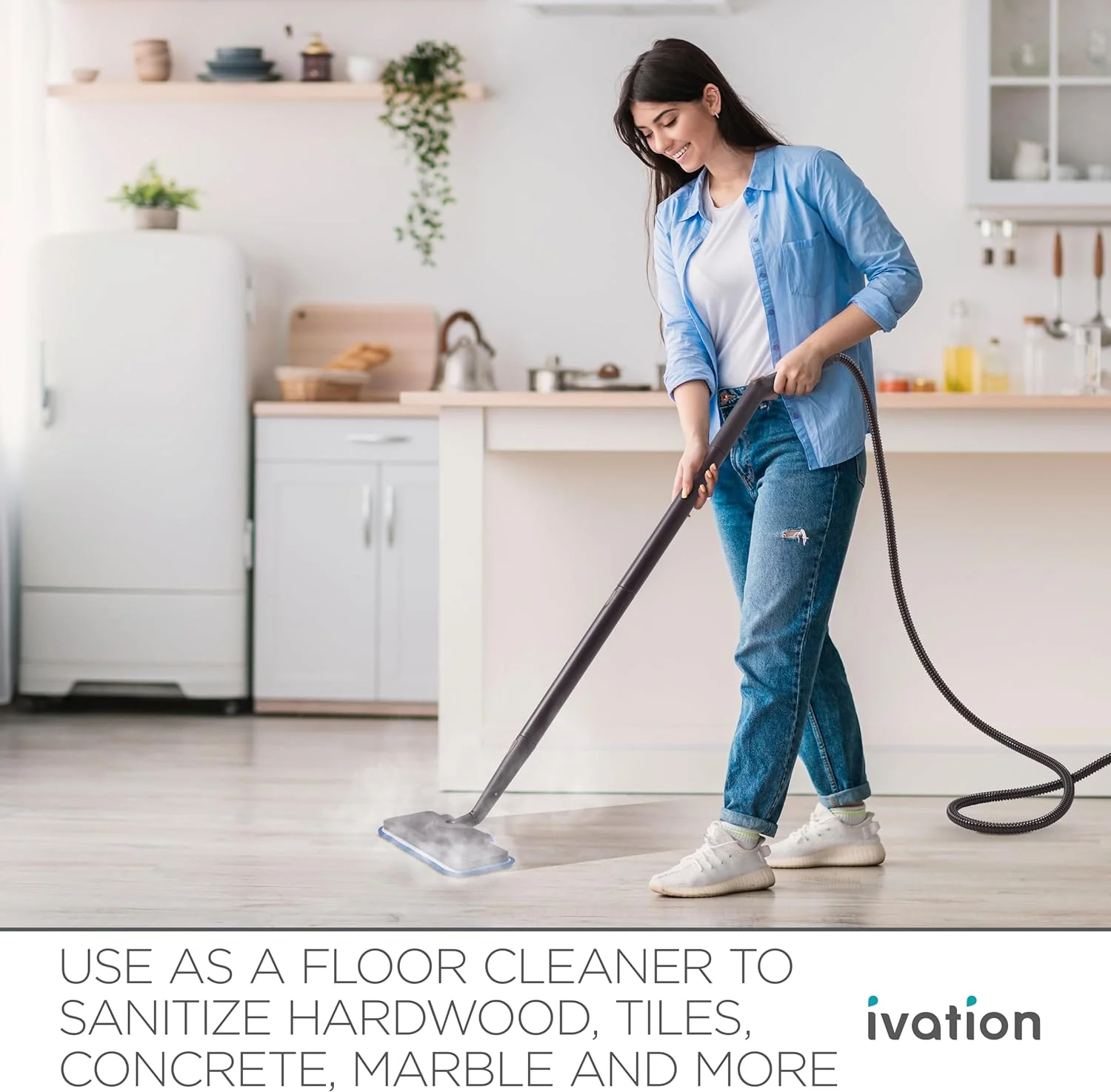 Steam Cleaner, Powerful Multipurpose Steamer w/ 18 Accessories Chemical-Free Cleaning and Sanitizing - Image 8