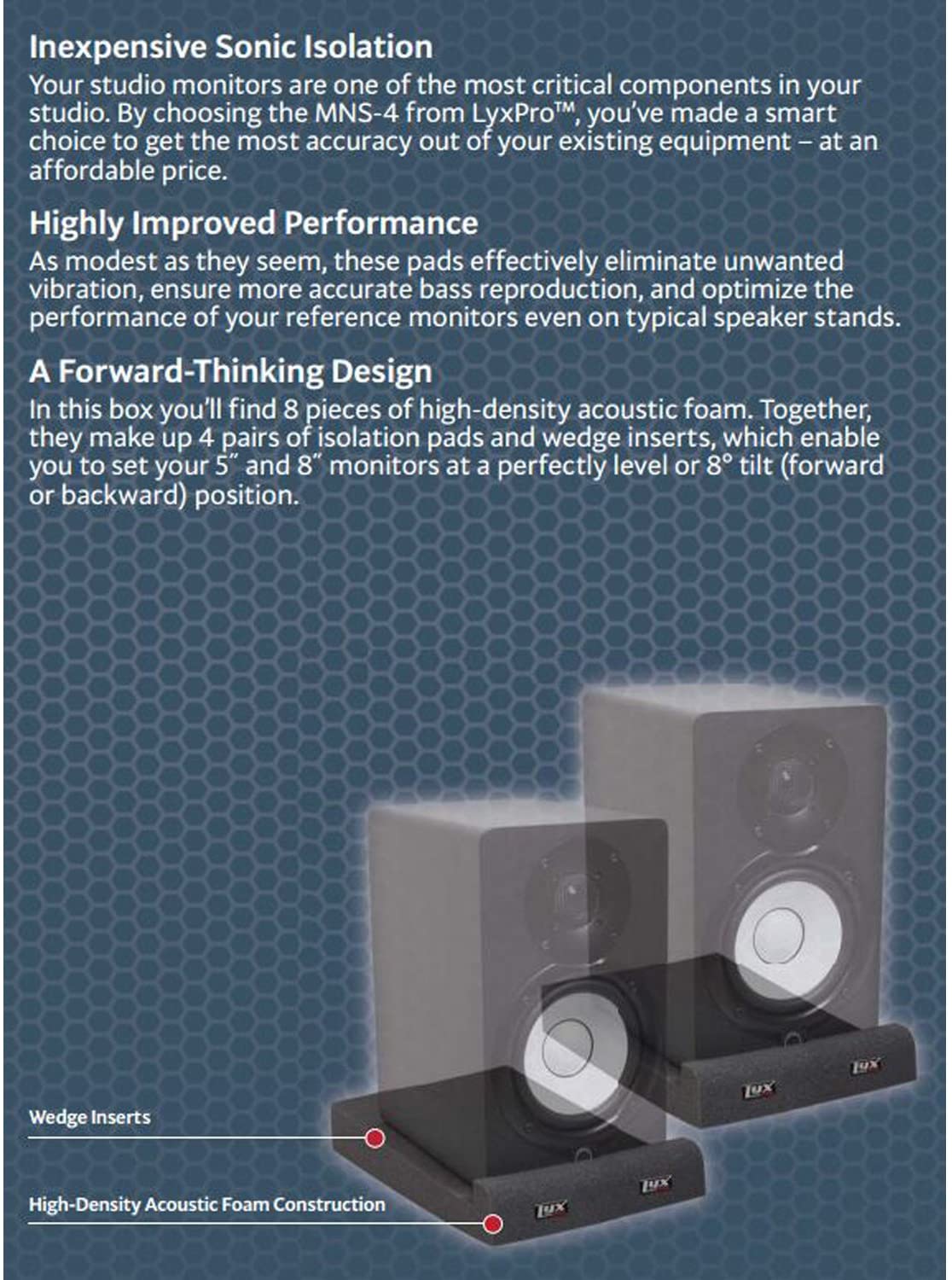 Studio Monitor Isolation Pads - Image 3