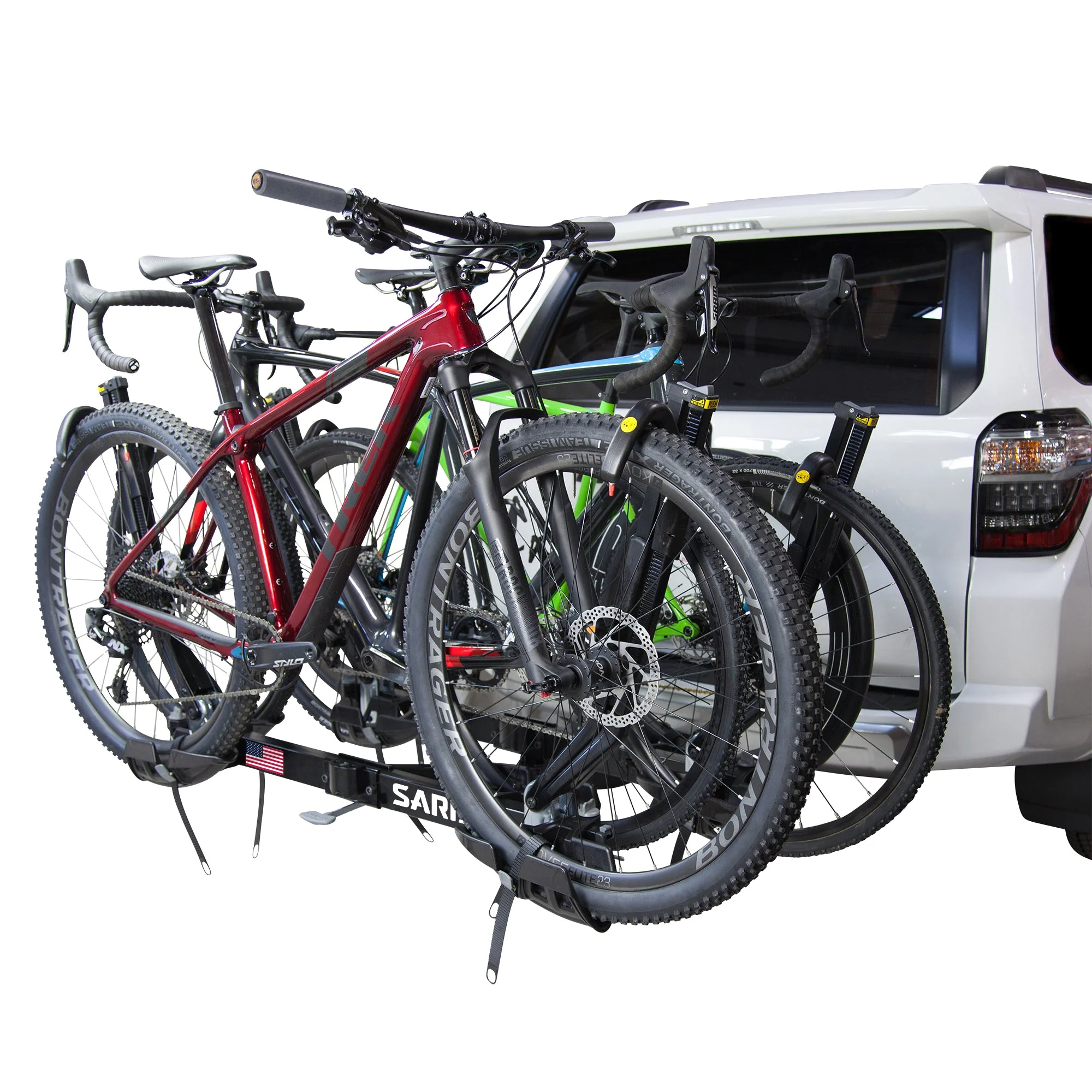 Saris SuperClamp EX 4 Bike Hitch Rack, Bike Transport System - Image 5