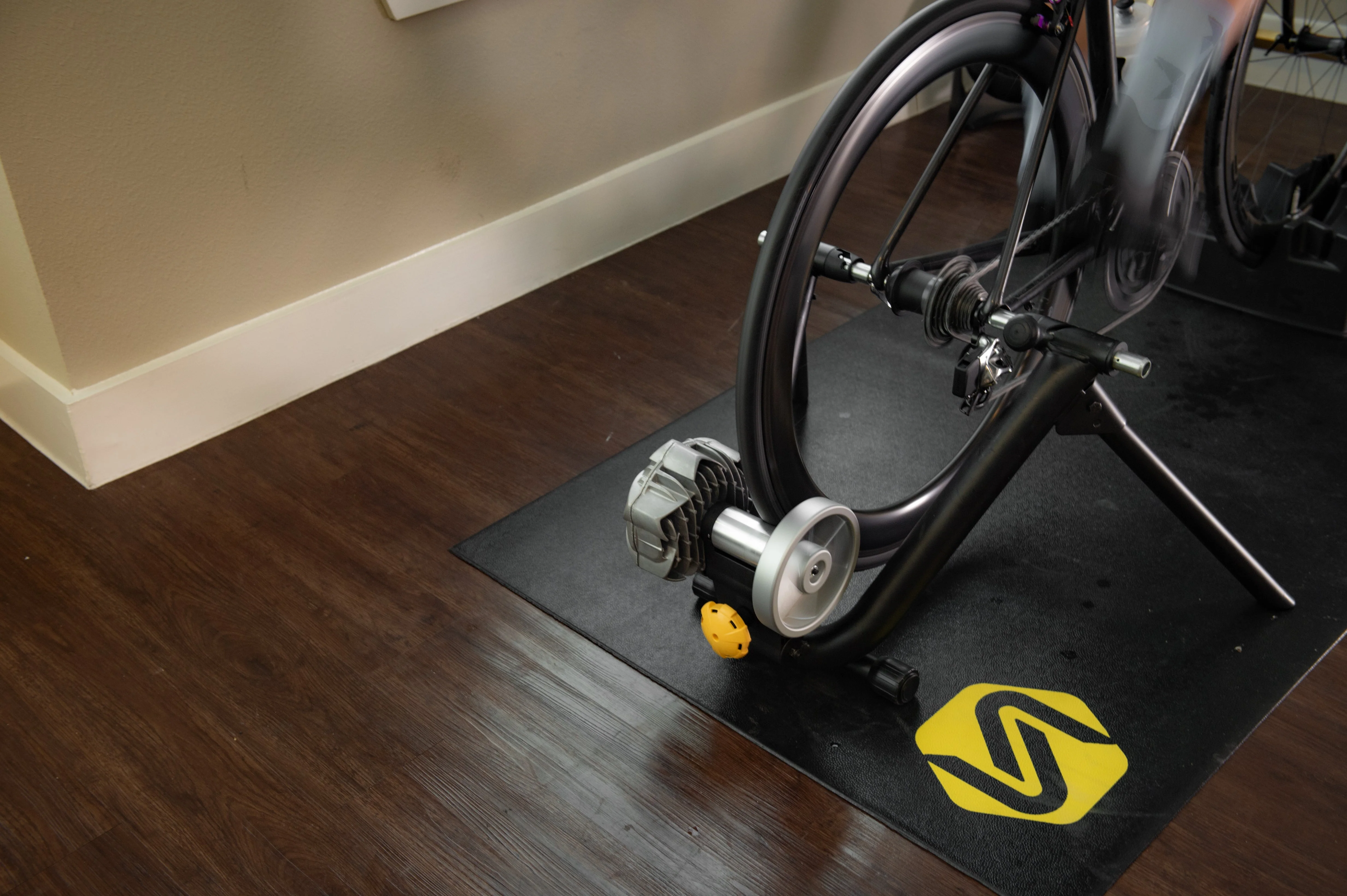 Saris Indoor Bike Trainer Mat For A Quiet & Stable Workout Offering Excellent Floor Protection - Image 4