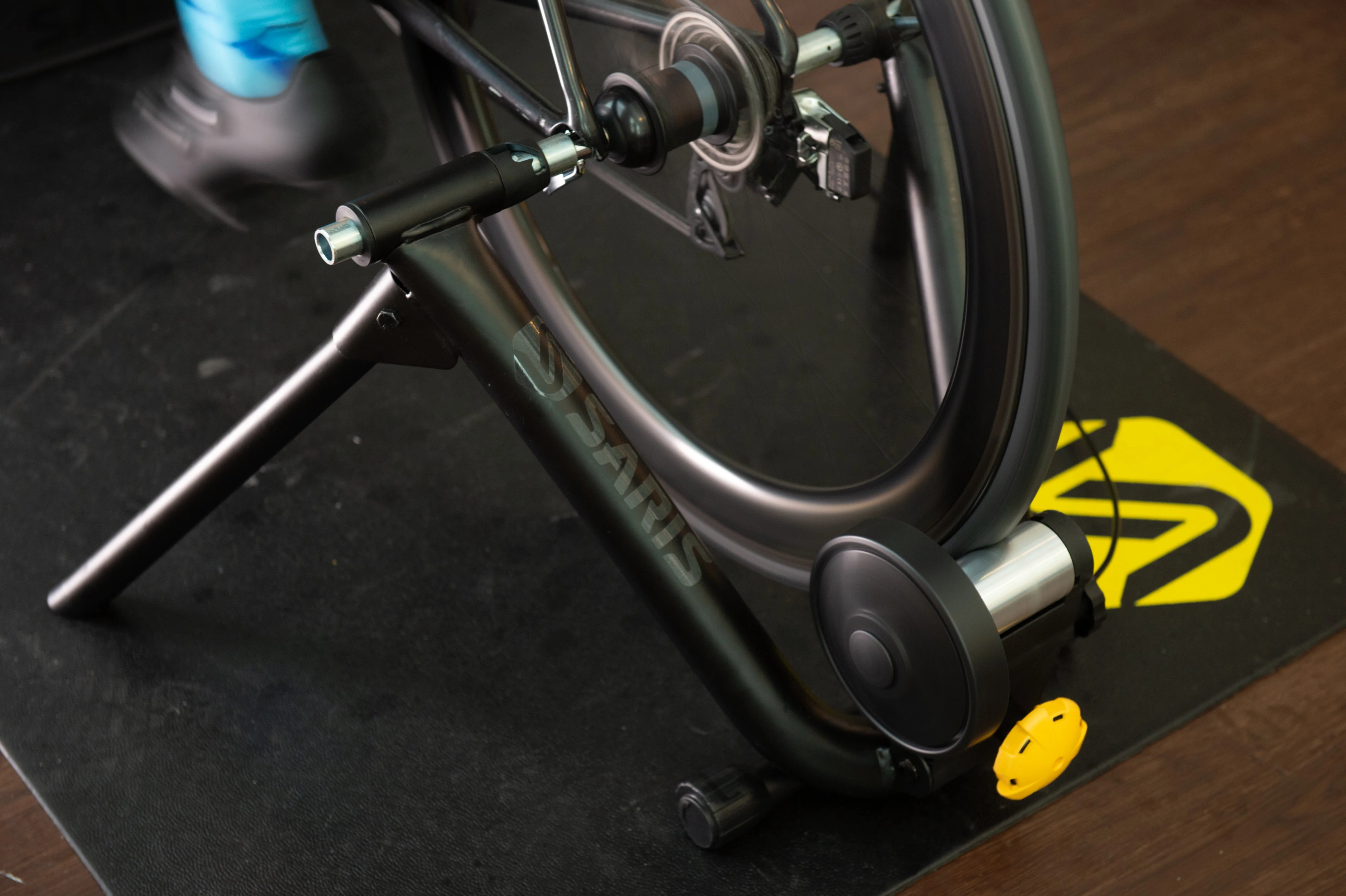 Saris Indoor Bike Trainer Mat For A Quiet & Stable Workout Offering Excellent Floor Protection - Image 5