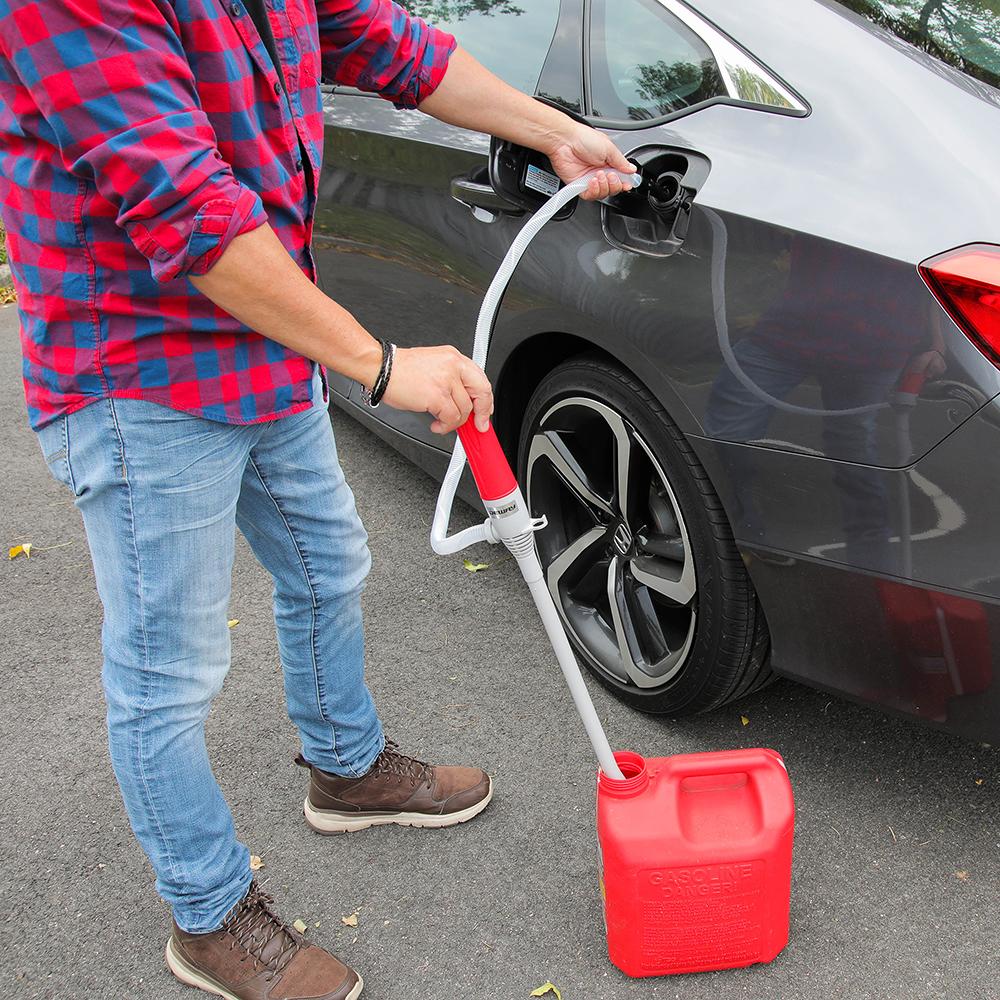 Automatic Battery Powered Fuel Transfer Pump with Auto-Stop & Extra Long Hose - Image 10