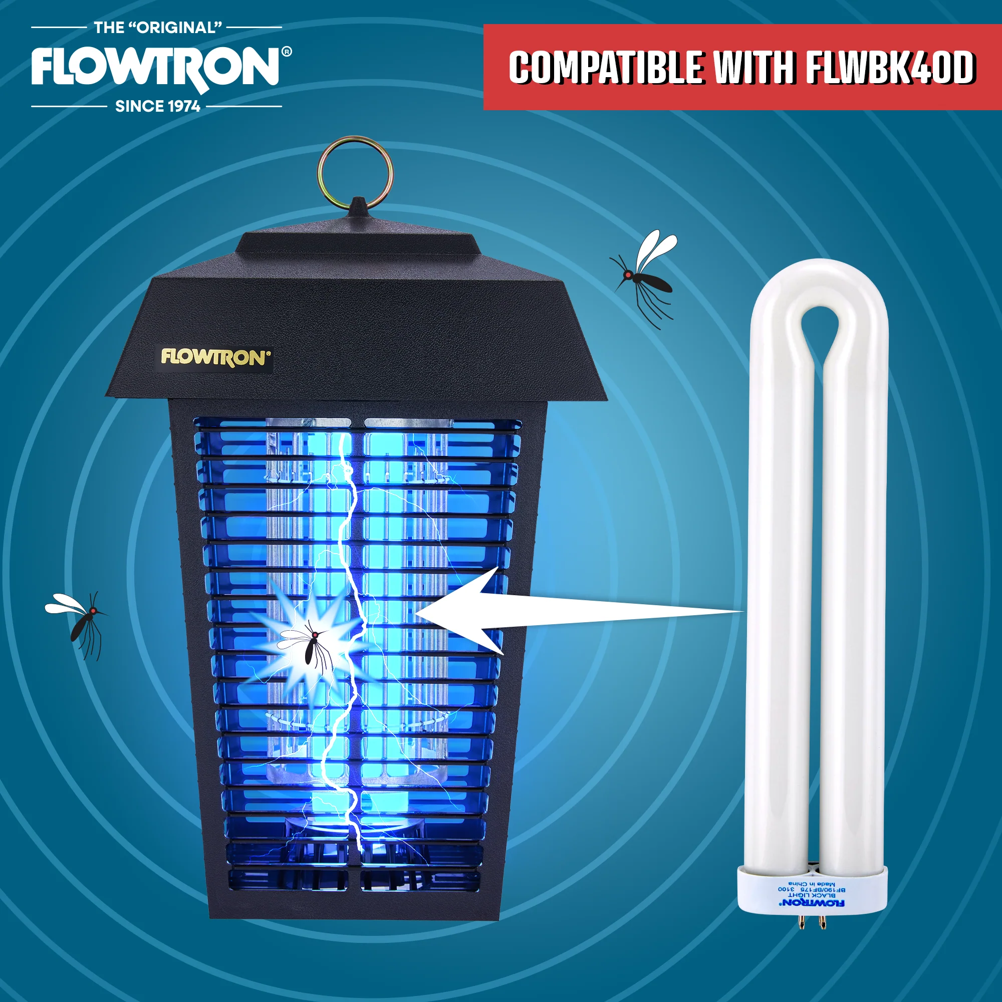 Flowtron 40W Replacement UV Bulb for BK-40 - Image 3