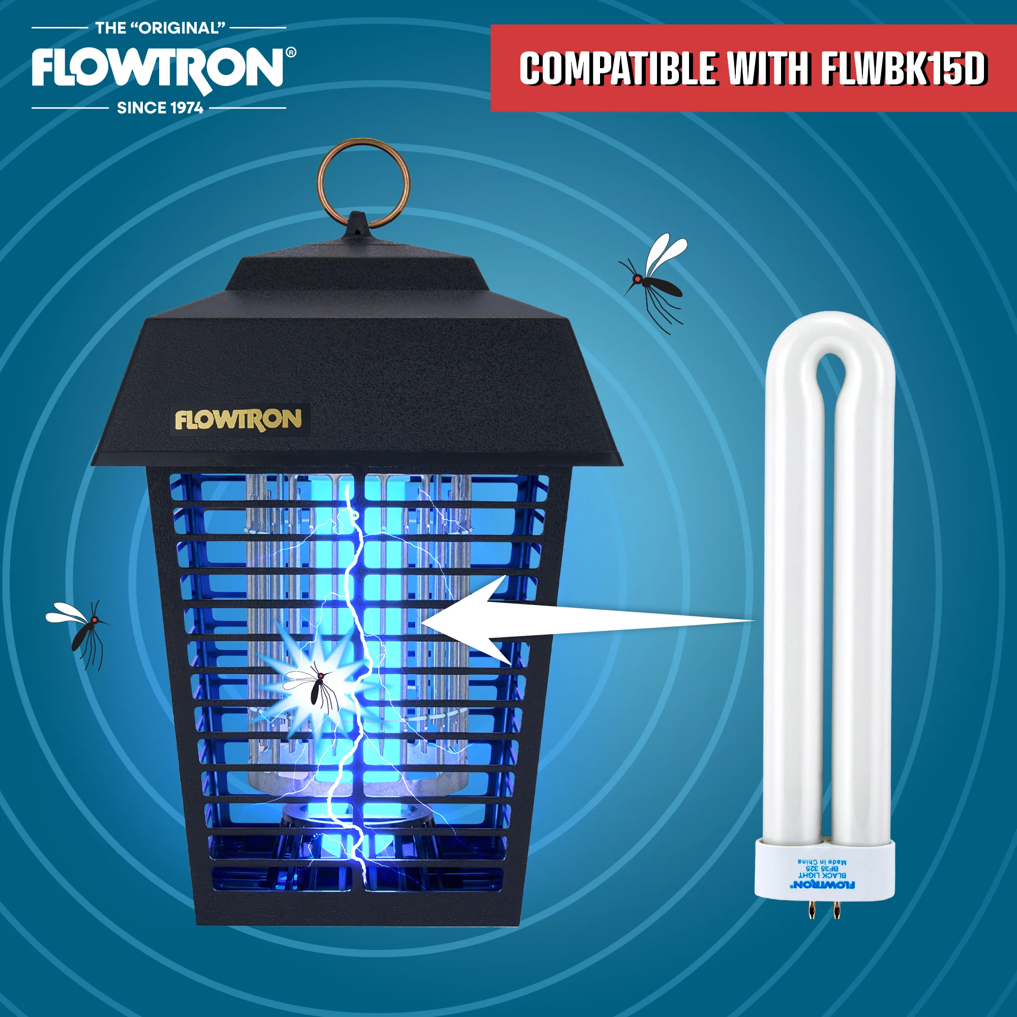 Flowtron 15W Replacement UV Bulb for BK-15 - Image 3
