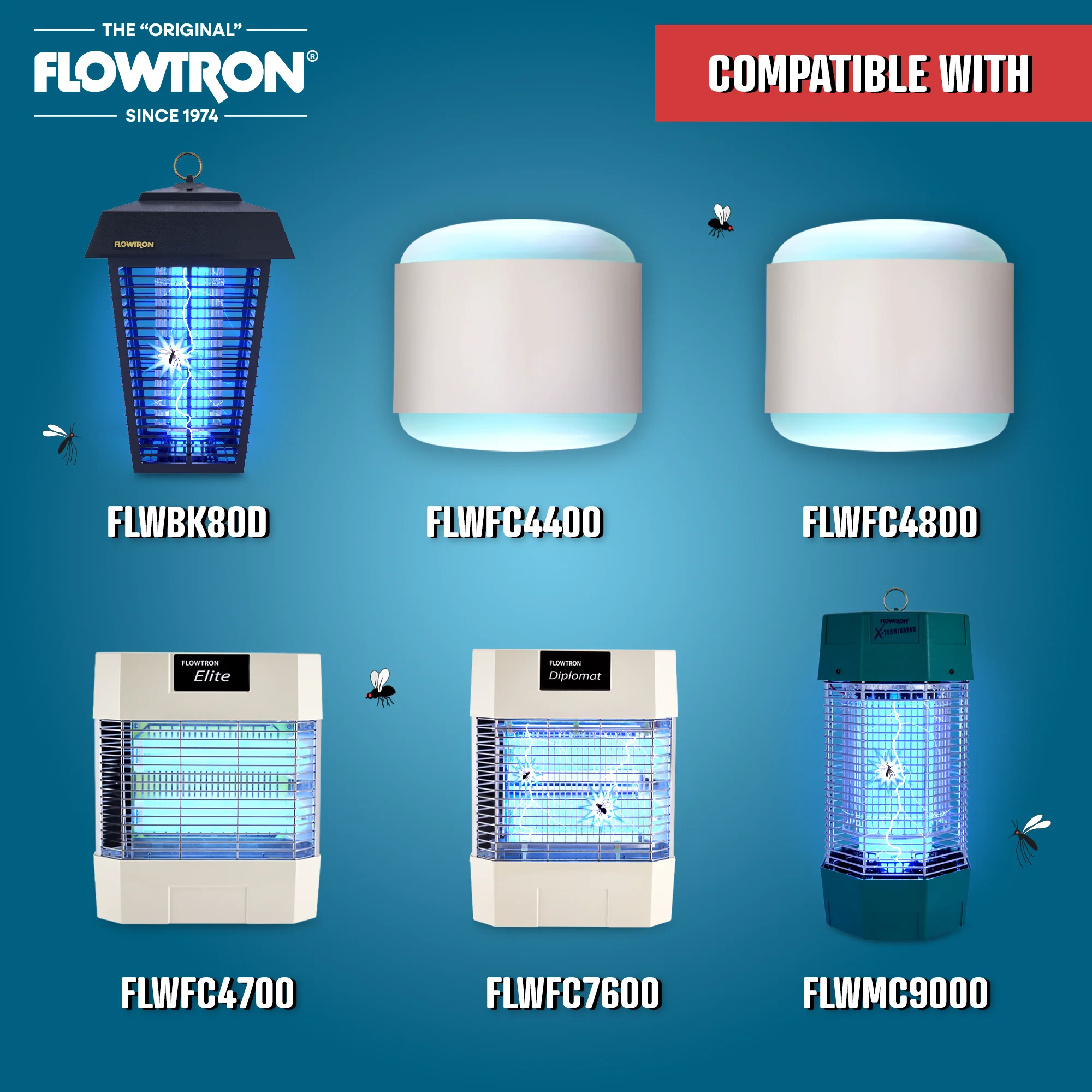 Flowtron 40W Replacement Shatter-Proof UV Bulb for FC-7600 - Image 2
