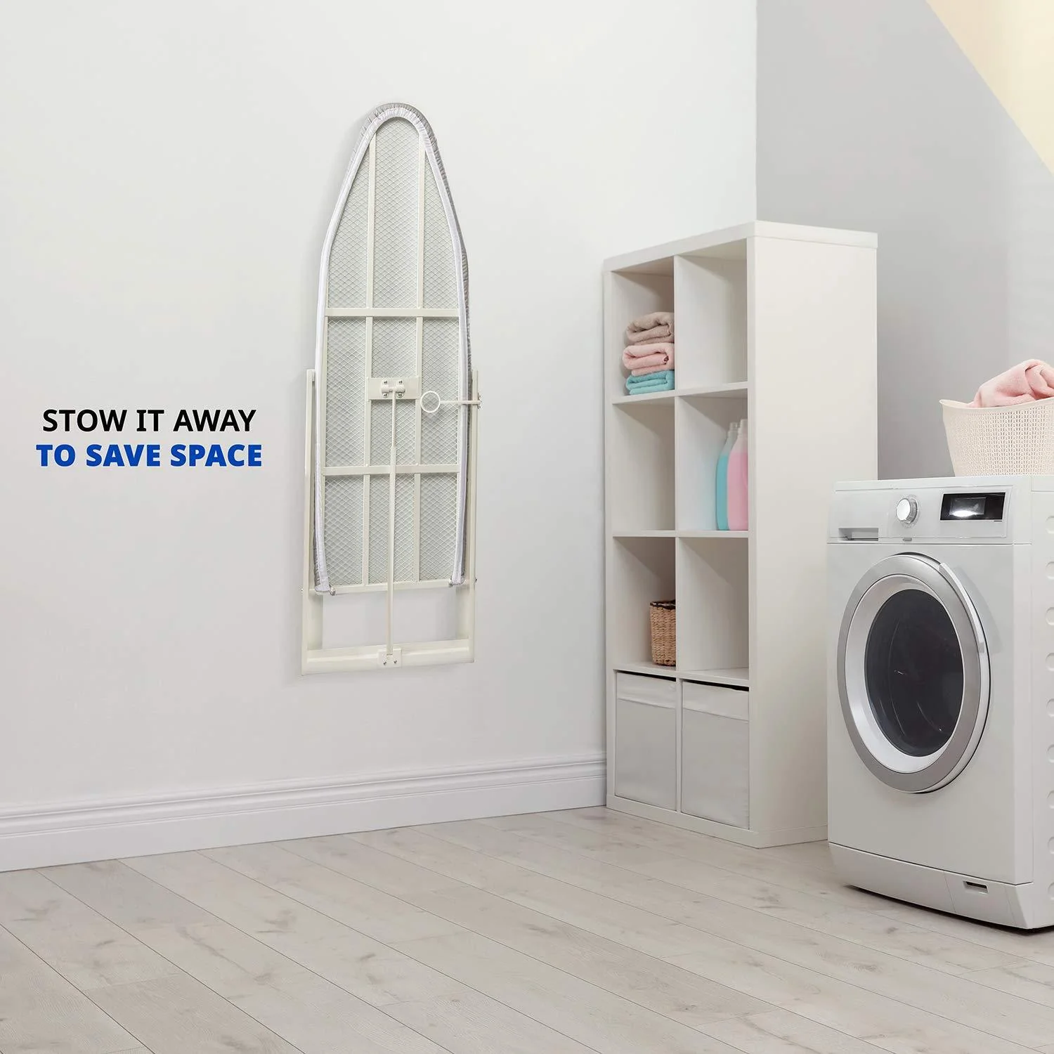 Ironing Board, Wall Mount Iron Board Holder and Ironing Board Cover - Image 15