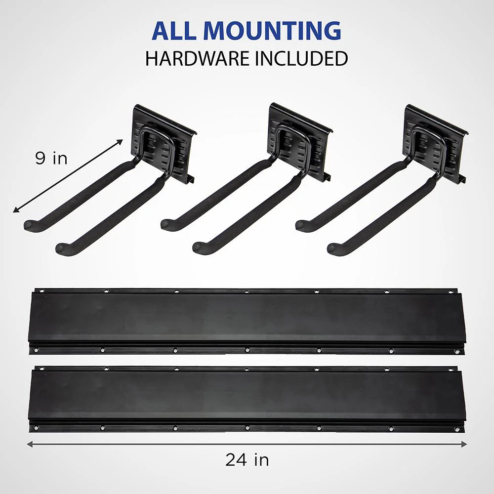 Chair Storage Rack, Wall Mounted Folding Chairs Organizer and Hanger System ,For Home, Garage, Heavy Duty - Image 3