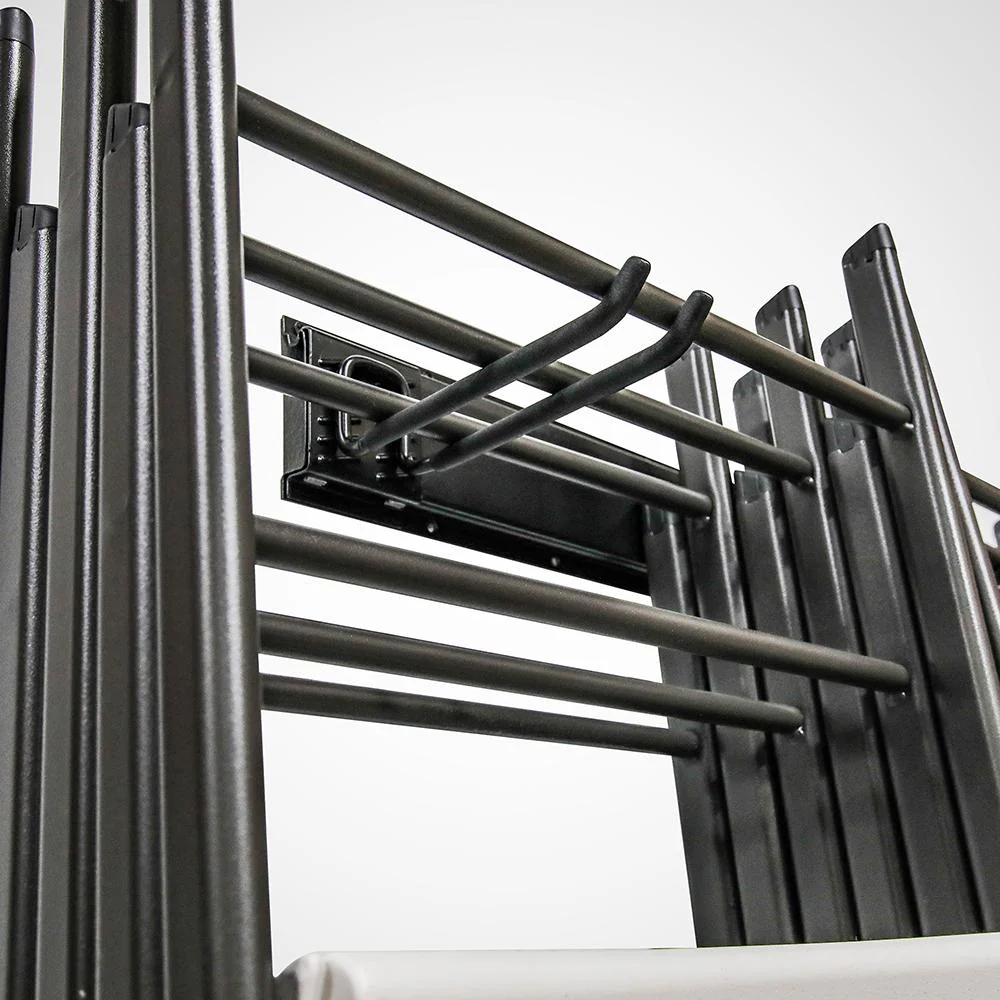 Chair Storage Rack, Wall Mounted Folding Chairs Organizer and Hanger System ,For Home, Garage, Heavy Duty - Image 6