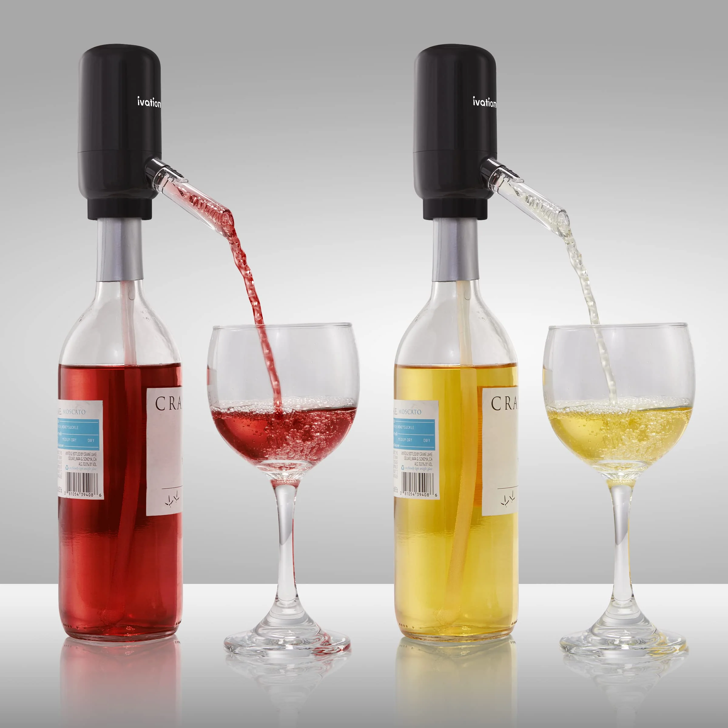Ivation Wine Aerator & Wine Dispenser with Flexible Tube, Battery-Operated Wine Aerator Pourer Spout - Image 5