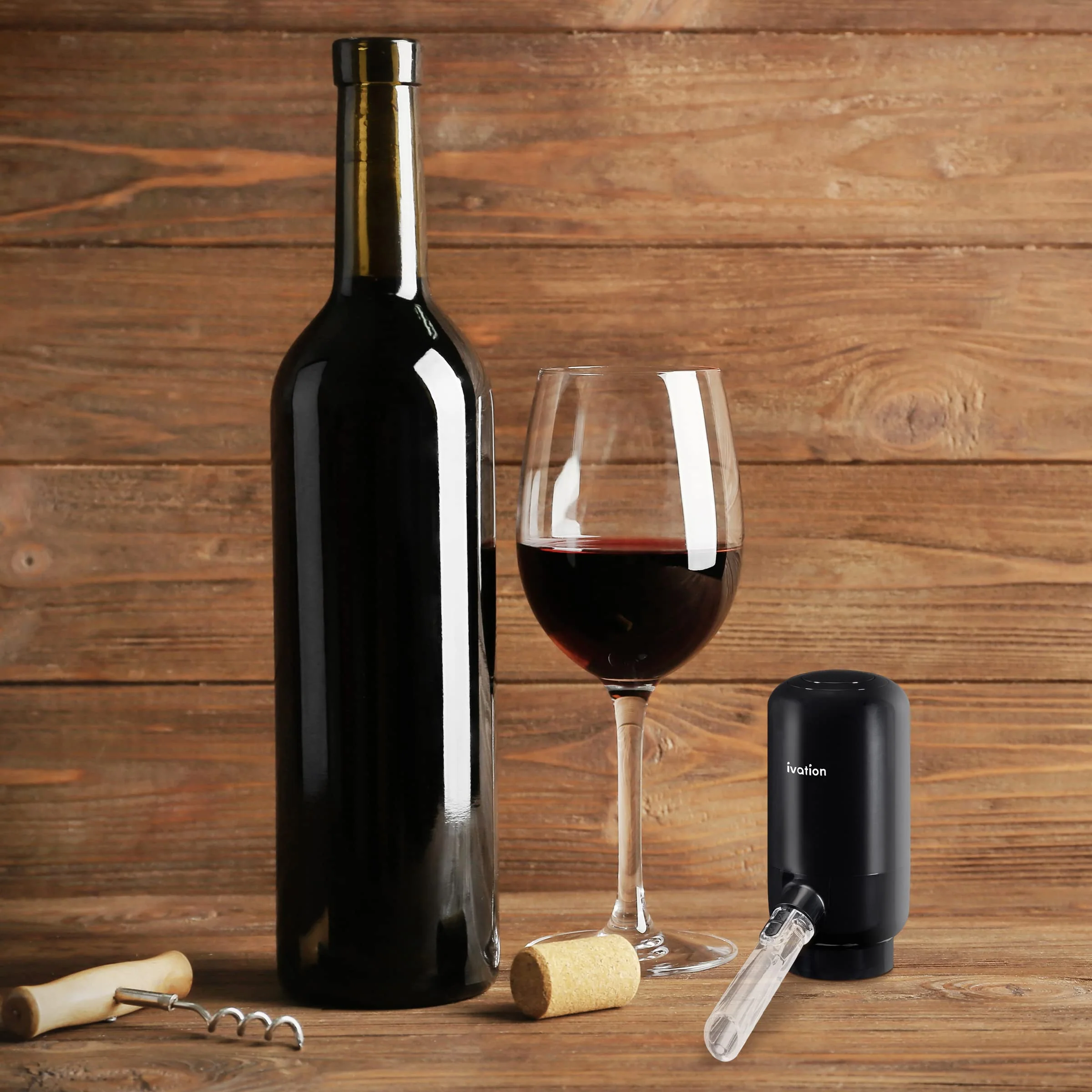 Ivation Wine Aerator & Wine Dispenser with Flexible Tube, Battery-Operated Wine Aerator Pourer Spout - Image 6