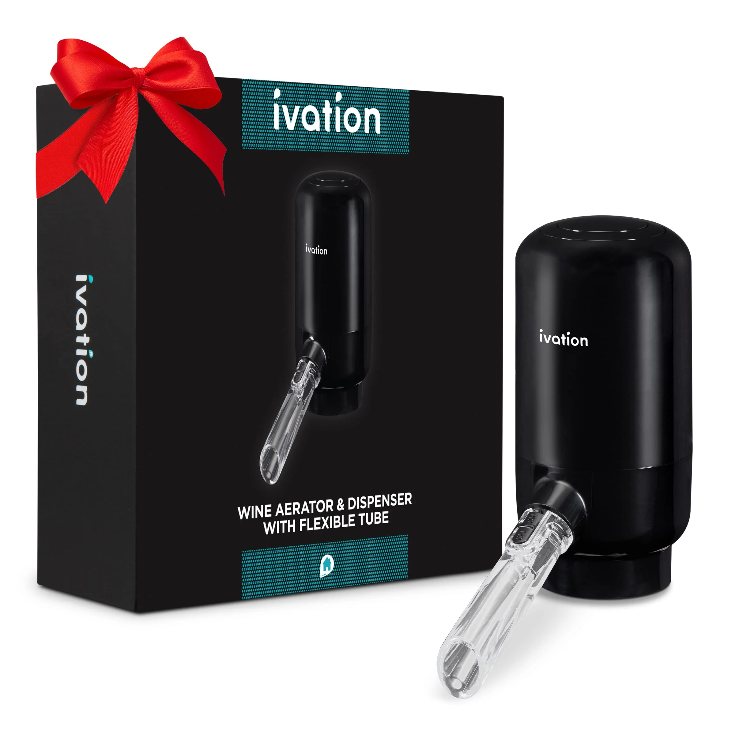 Ivation Wine Aerator & Wine Dispenser with Flexible Tube, Battery-Operated Wine Aerator Pourer Spout - Image 7