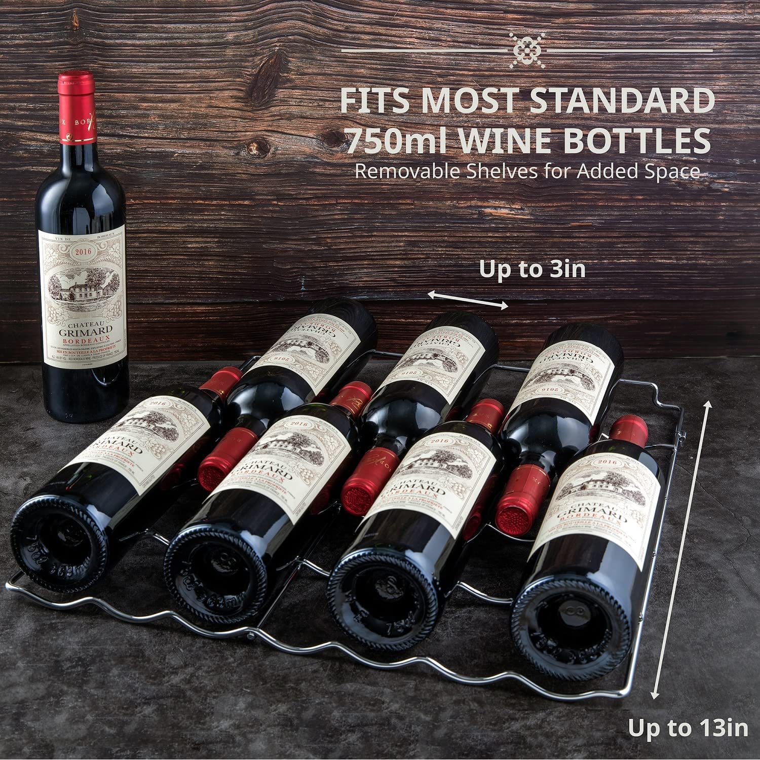 Ivation 51 Bottles Wine Fridge w/ Wi-Fi App, Freestanding Wine Refrigerator with Lock - Image 8